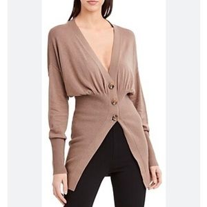 BCBGMaxAzria Ribbed Cardigan M